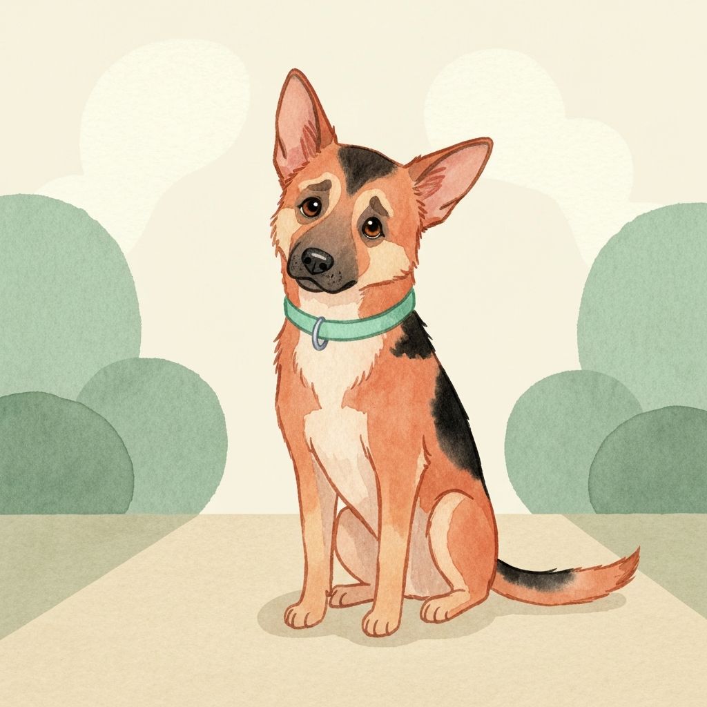 A shy, uncertain dog with a tilted head — the moment of 'I'm not sure about this' that precedes fear-based behaviour